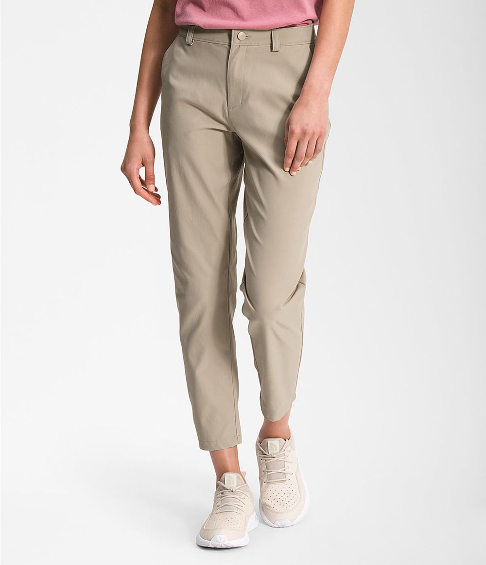 The North Face City Standard Ankle Hosen Damen - Beige CH-439QJJN